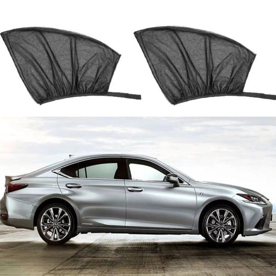 🚕TAPASOLES DE MALLA PARA VENTANAS LATERALES- PROTECCION UV🔅- MODELO STANDARS