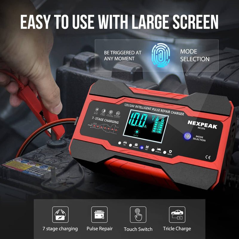 CARGADOR DE BATERIA PARA CARRO | PORTATIL🛻