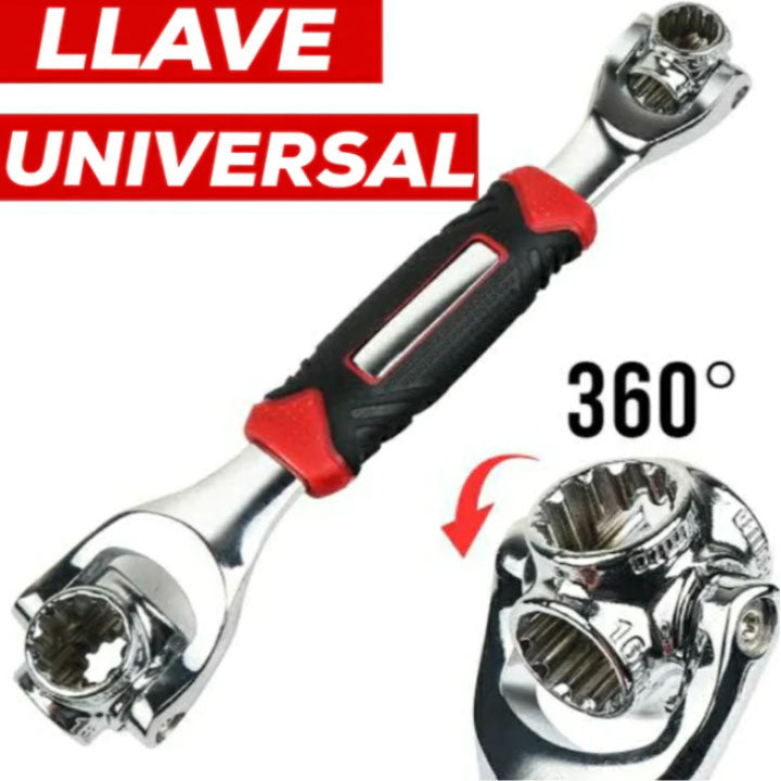 LLAVE UNIVERSAL 8 EN 1 MULTIUSOS