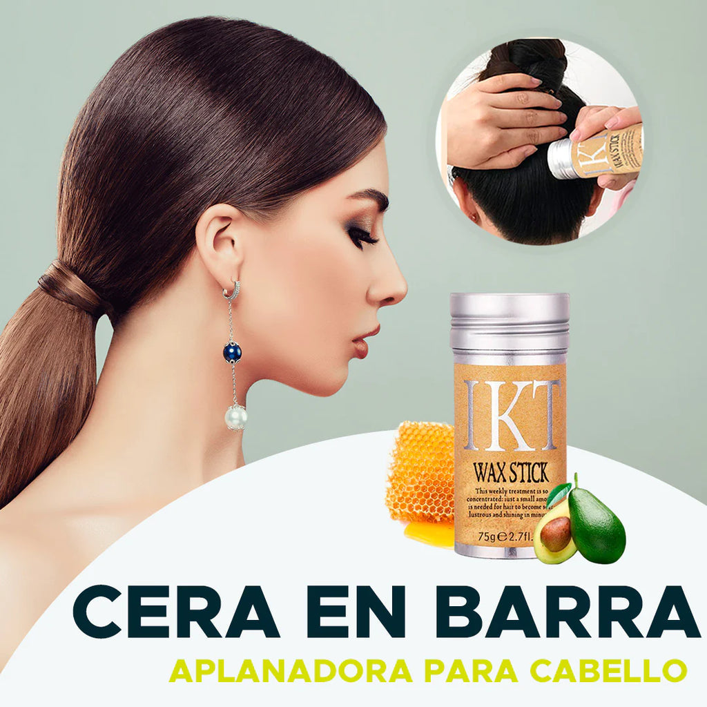 BARRA DE CERA PARA CABELLO - ELIMINA EL FRIZZ 😍