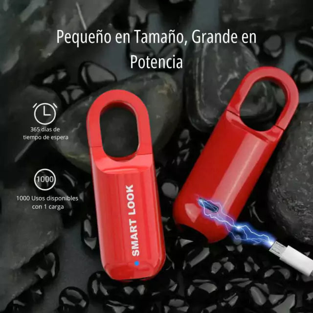 MINI CANDADO DE SEGURIDAD CON HUELLA DACTILAR 🔏