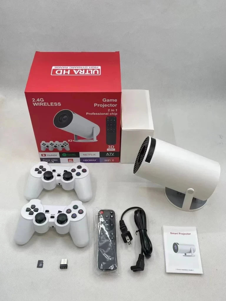 PROYECTOR GAMING| CONTIENE 20 MIL JUEGOS Y 02 MANDOS 🎮